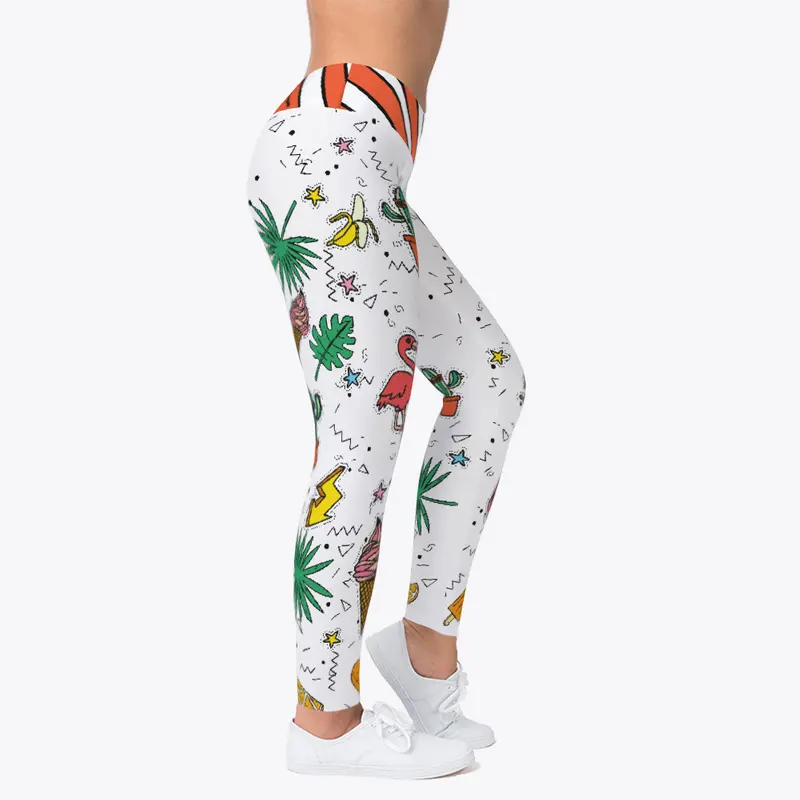 Summer Time - Flamingo Leggings