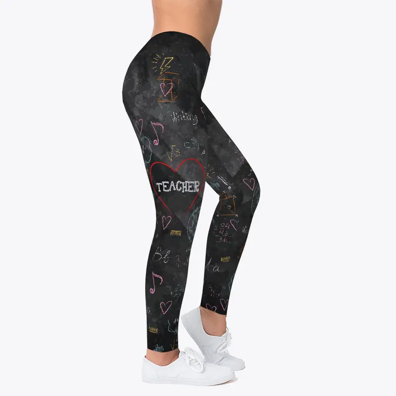 I Am A Teacher - Teacher Leggings